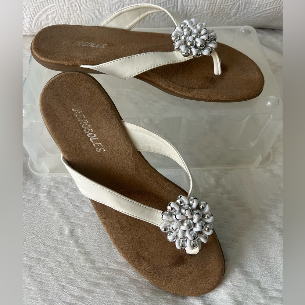 AEROSOLES Storm Cloud Sandals Women’s Size 8.5